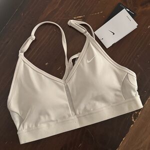 Nike Women's Beige Training Sports Bra